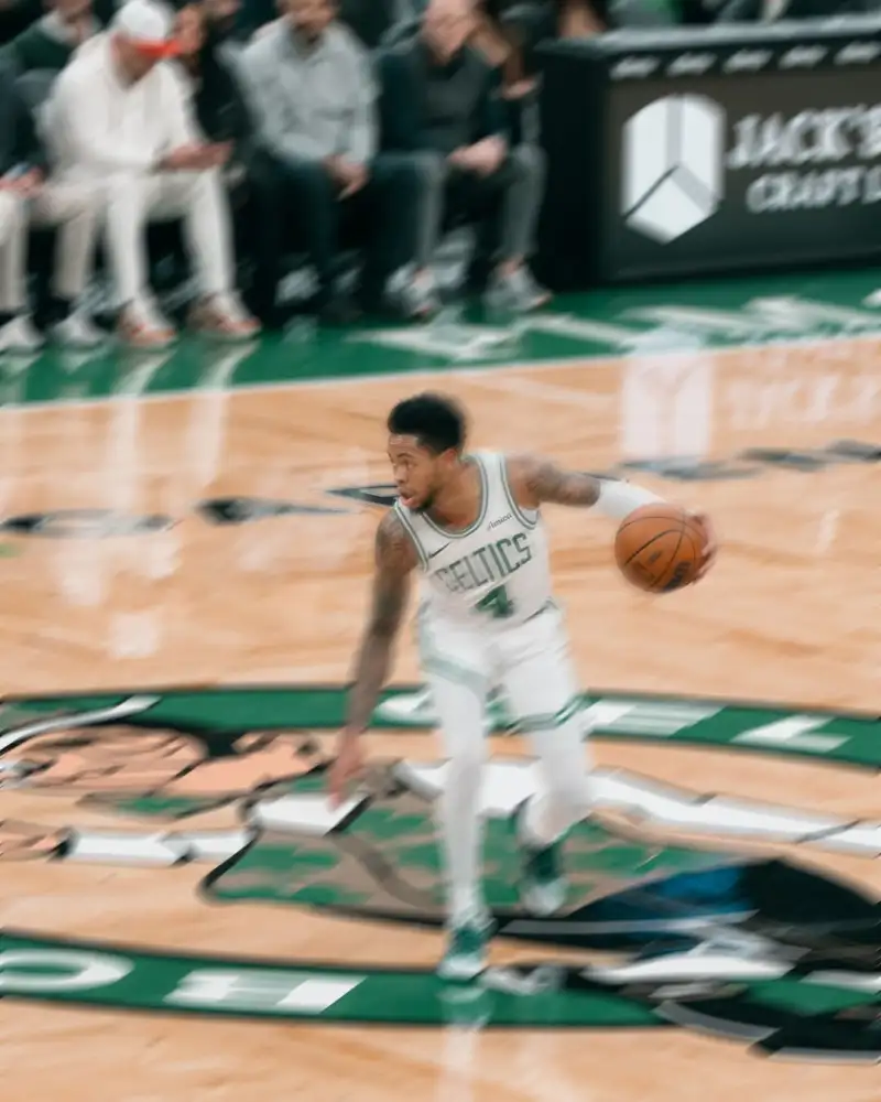 Full speed ahead! The Celtics' official account posted player photos from the game they will face the Magic tomorrow.