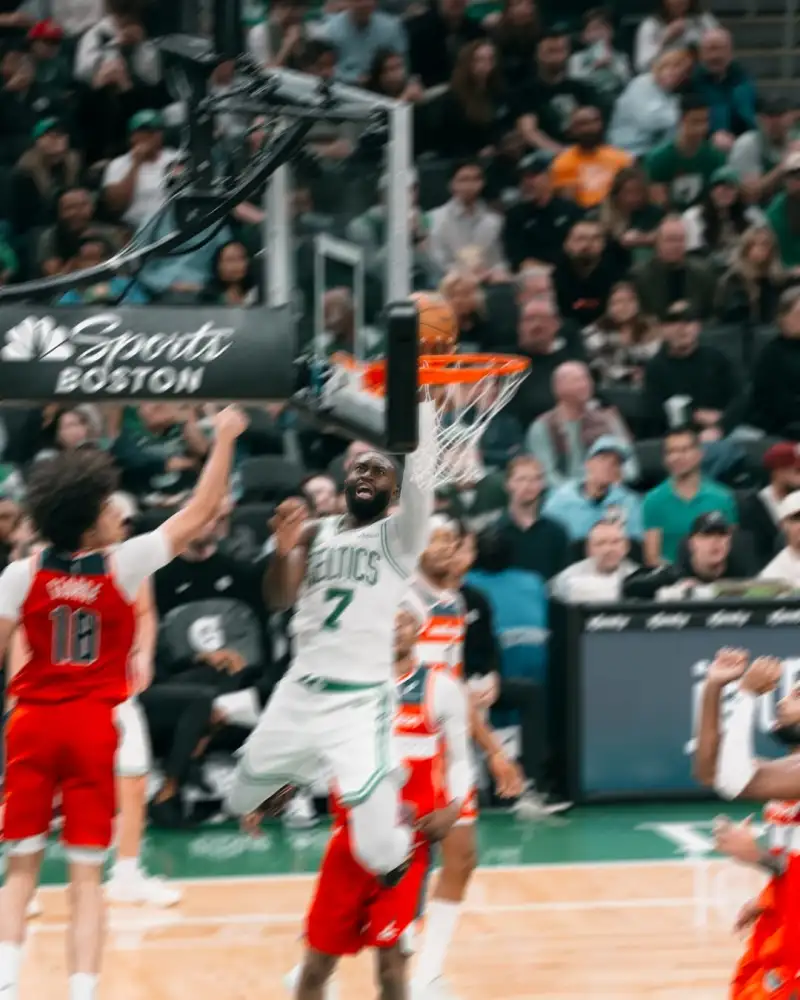Full speed ahead! The Celtics' official account posted player photos from the game they will face the Magic tomorrow.