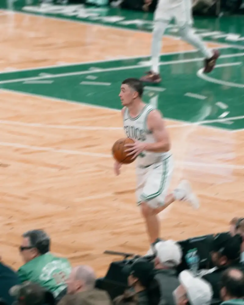 Full speed ahead! The Celtics' official account posted player photos from the game they will face the Magic tomorrow.