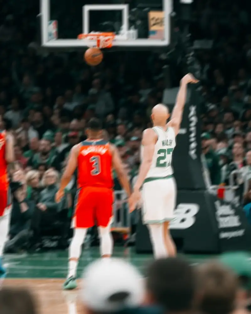 Full speed ahead! The Celtics' official account posted player photos from the game they will face the Magic tomorrow.