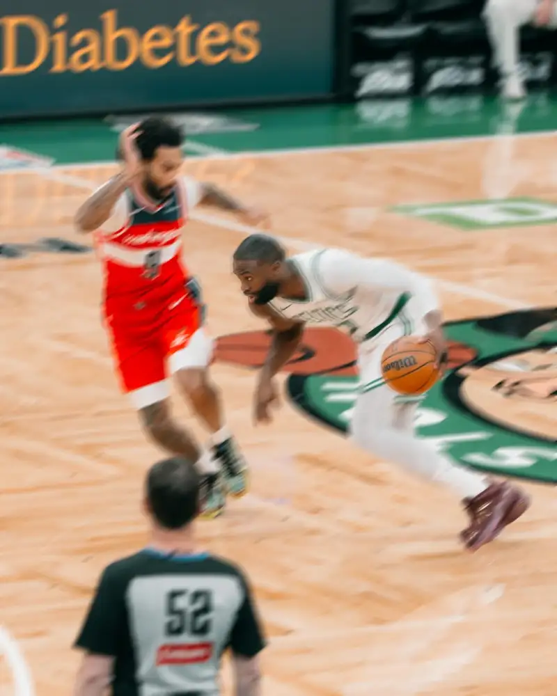 Full speed ahead! The Celtics' official account posted player photos from the game they will face the Magic tomorrow.