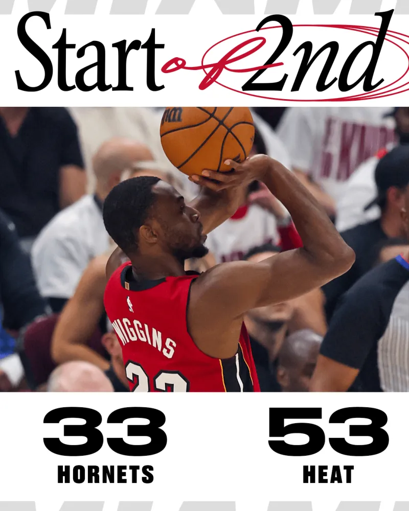 On fire! The Heat scored 53 points in the first quarter, setting a new franchise record for points in a single quarter.