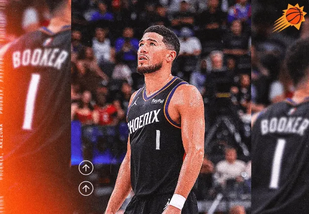 With a 4-1 record, Booker has averaged 29.4 points and 8.4 assists in his last 5 games, shooting 52.3% from the field and 46.2% from three-point range.