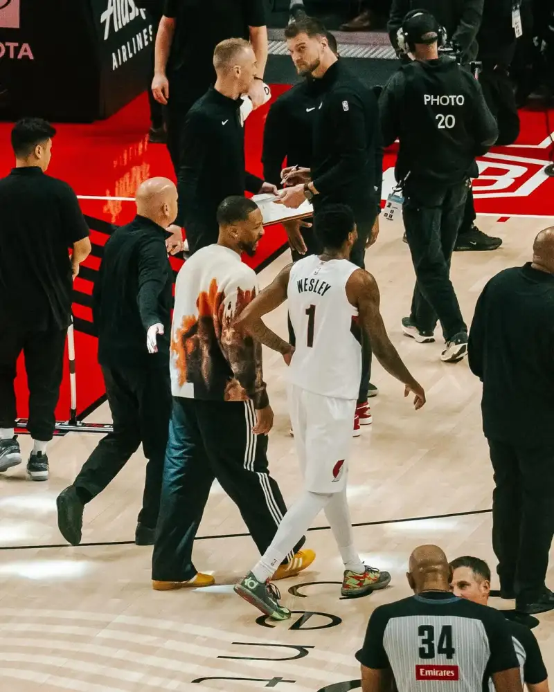 Surgery complete! Blake Wesley on Instagram: Back soon, go Trail Blazers!