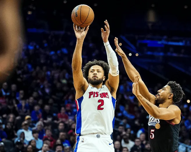 The Pistons' six-game winning streak is the longest in existence.