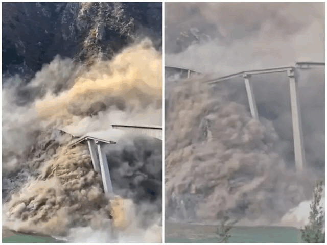 ​Partial Collapse of Hongqi Bridge