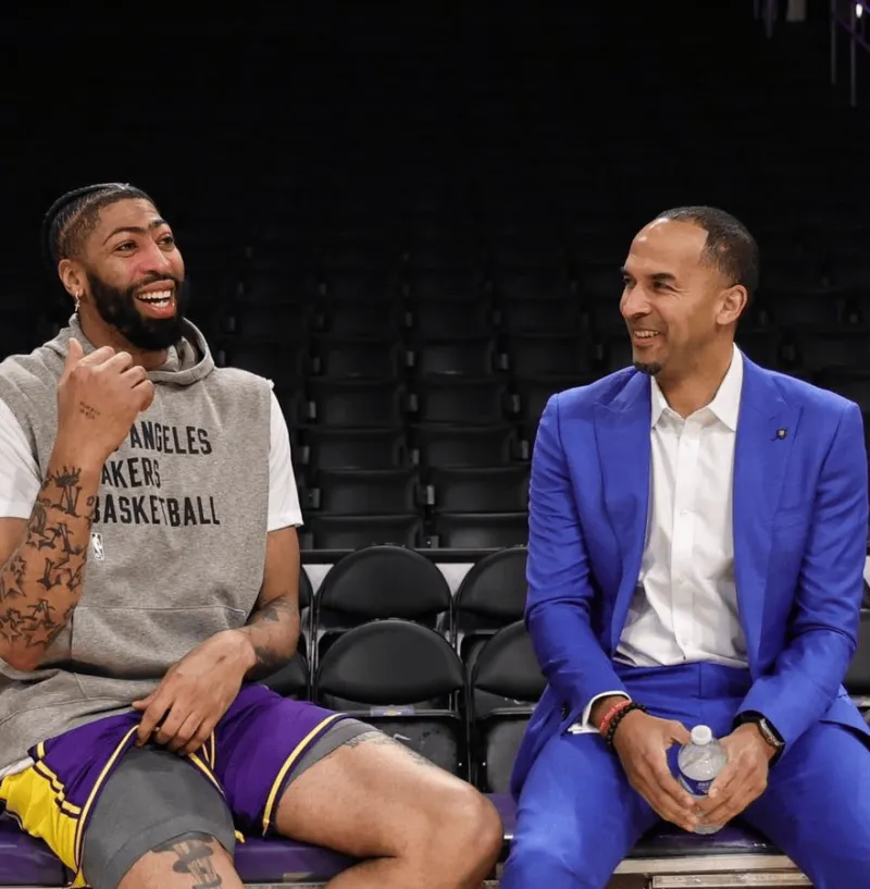 Harrison had urged Davis to return to play earlier than planned despite his calf injury.