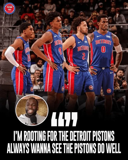 Green: The Pistons have had an outstanding season.