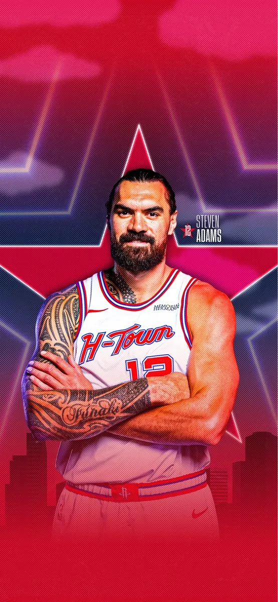 For the City! The Rockets' official account shared wallpapers featuring key players in their city-themed jerseys.