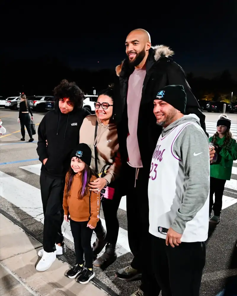 Big guy with a big heart! Gobert sponsored a charity event and shared photos from the event.