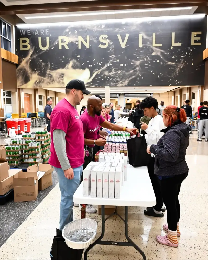 Big guy with a big heart! Gobert sponsored a charity event and shared photos from the event.