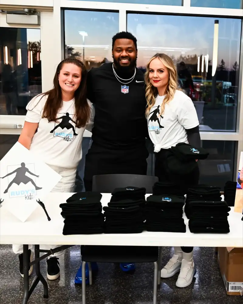 Big guy with a big heart! Gobert sponsored a charity event and shared photos from the event.