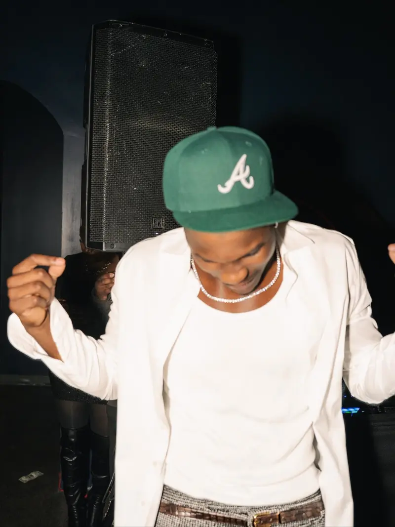 Happy boy! Edwards posts off-court photos on Instagram.