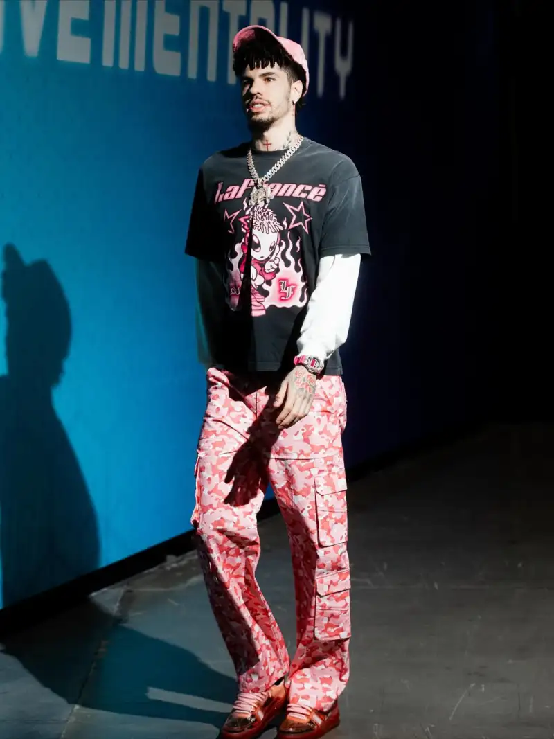 LaMelo Ball shared photos of himself with fans on Instagram.