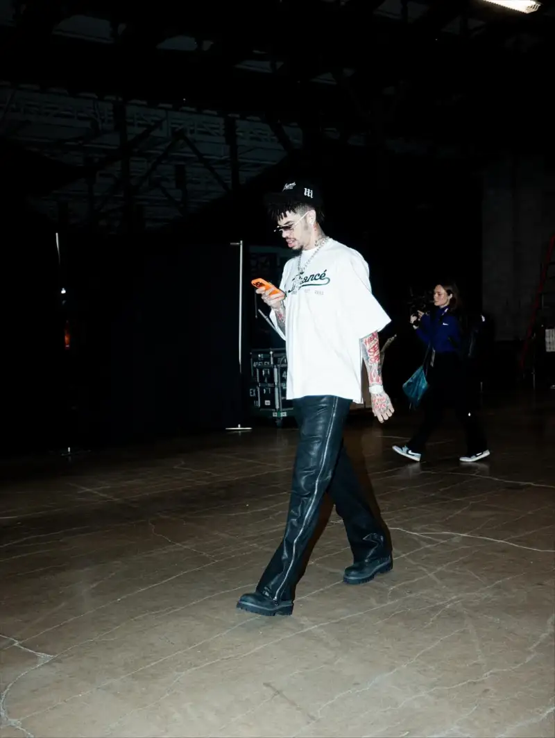 LaMelo Ball shared photos of himself with fans on Instagram.