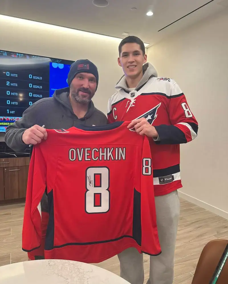 The Brooklyn Nets posted a photo of Jerami and Ovic King on social media.