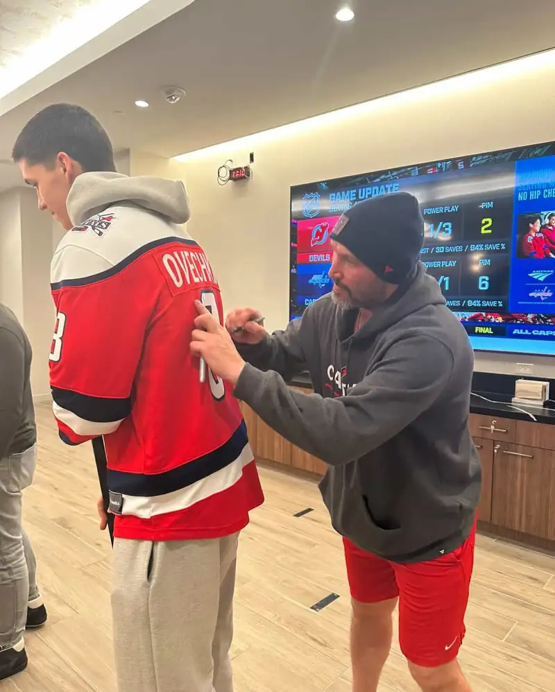 The Brooklyn Nets posted a photo of Jerami and Ovic King on social media.