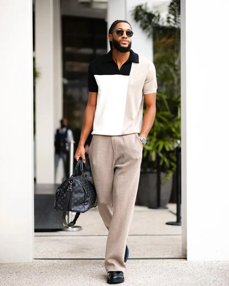 Stepping into the fashion world! The Oklahoma City Thunder share some player outfit photos on social media.