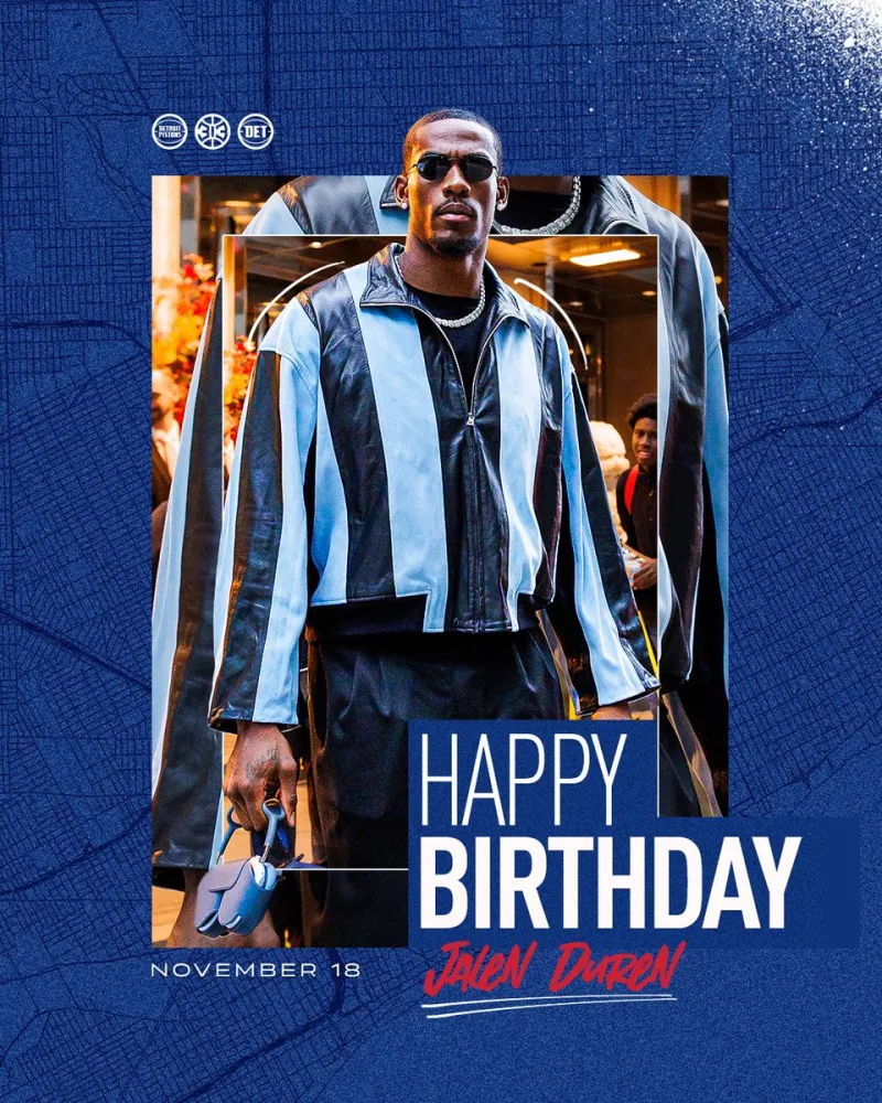 Motor City behemoth! Happy 22nd birthday to Jaylen Durand!