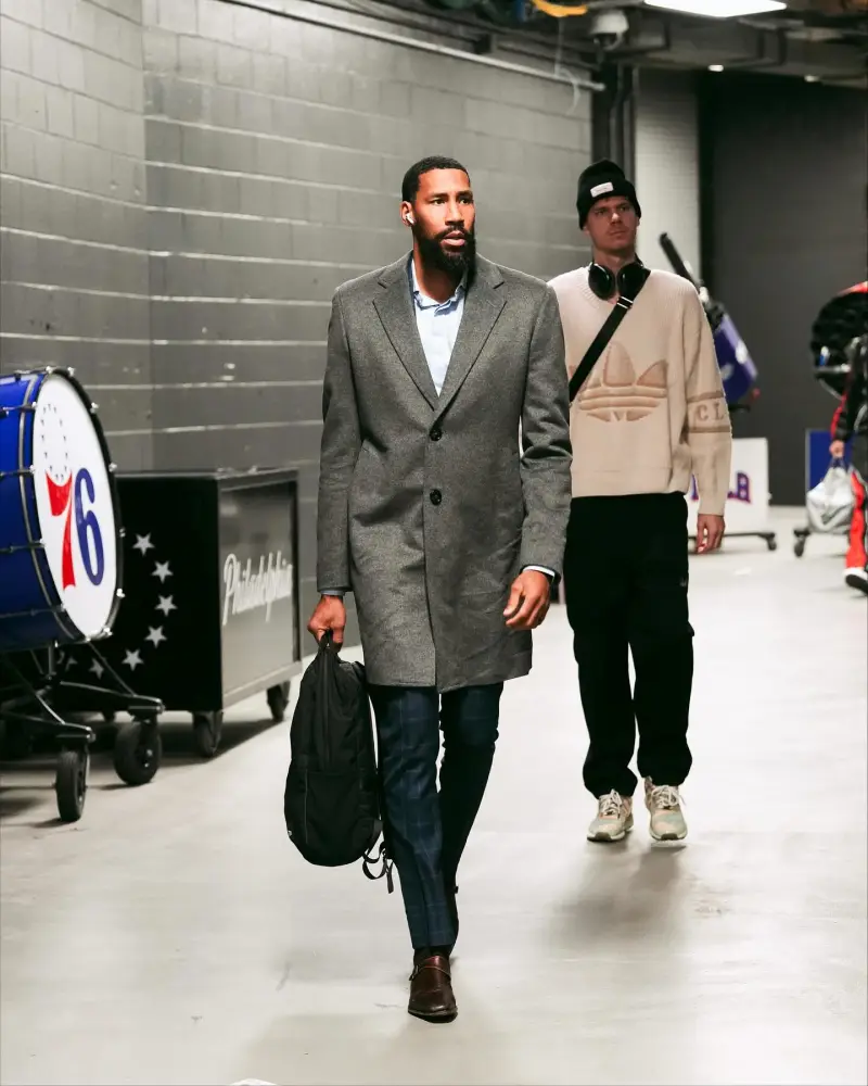 The Raptors posted photos of their players entering the arena on social media today, along with the caption...