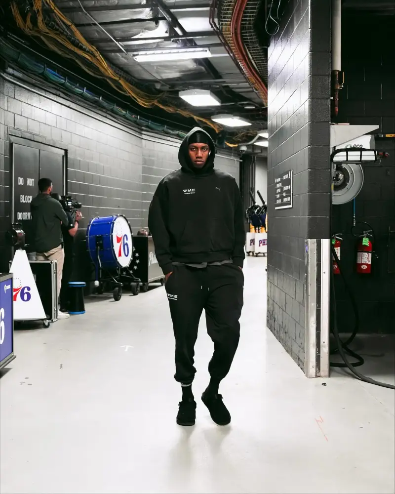 The Raptors posted photos of their players entering the arena on social media today, along with the caption...
