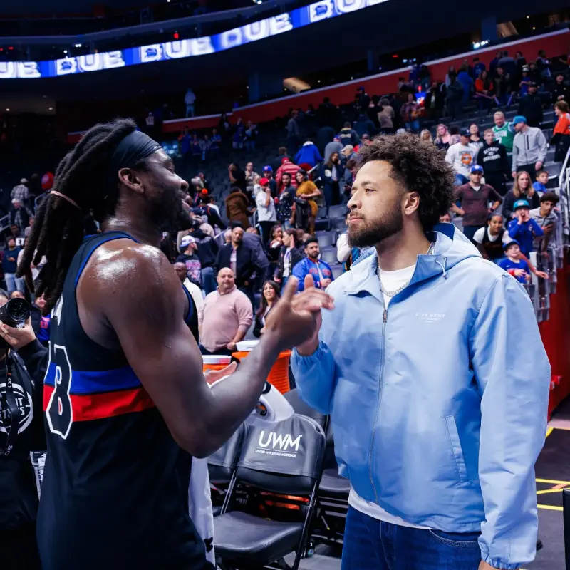 Isaiah Stewart, ranked number one in the Eastern Conference, posted a photo of himself on the court on Instagram.