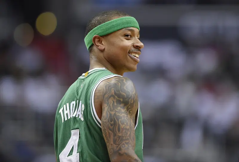 Isaiah Thomas talks about his love for Boston.