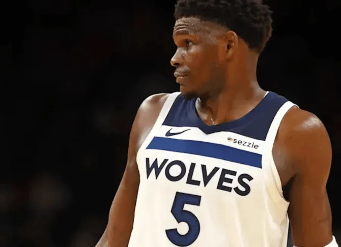 Edwards' stats: 43 points, 7 rebounds team suffered a heartbreaking loss.