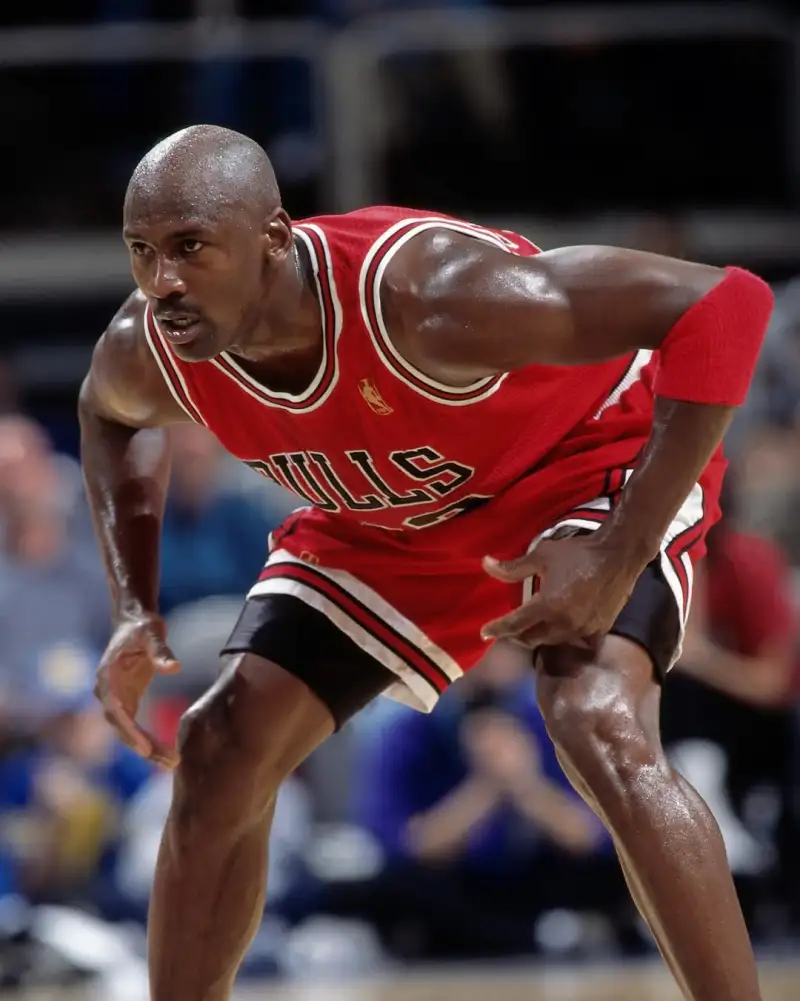 Slam's official account shared a defensive moment featuring Jordan: 9 All-Defensive Team selections, 3 steals titles, and 1 Defensive Player of the Year award.