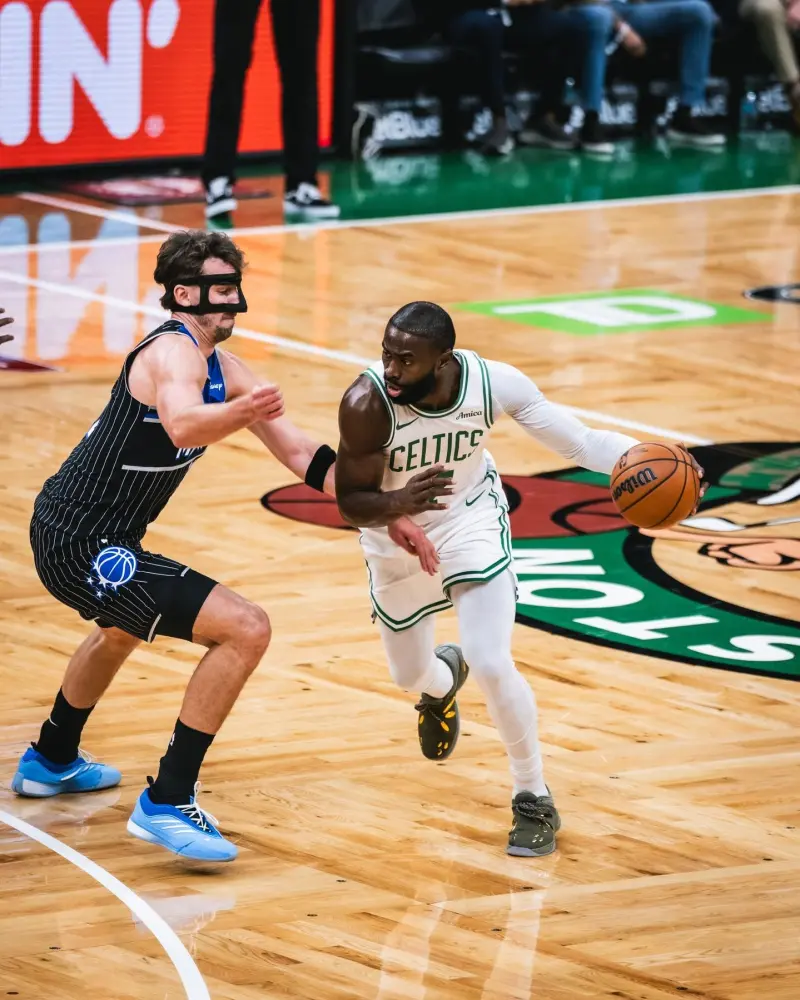 Do you agree? The Celtics' official Instagram: Underestimating Jaylen Brown will be your nightmare.