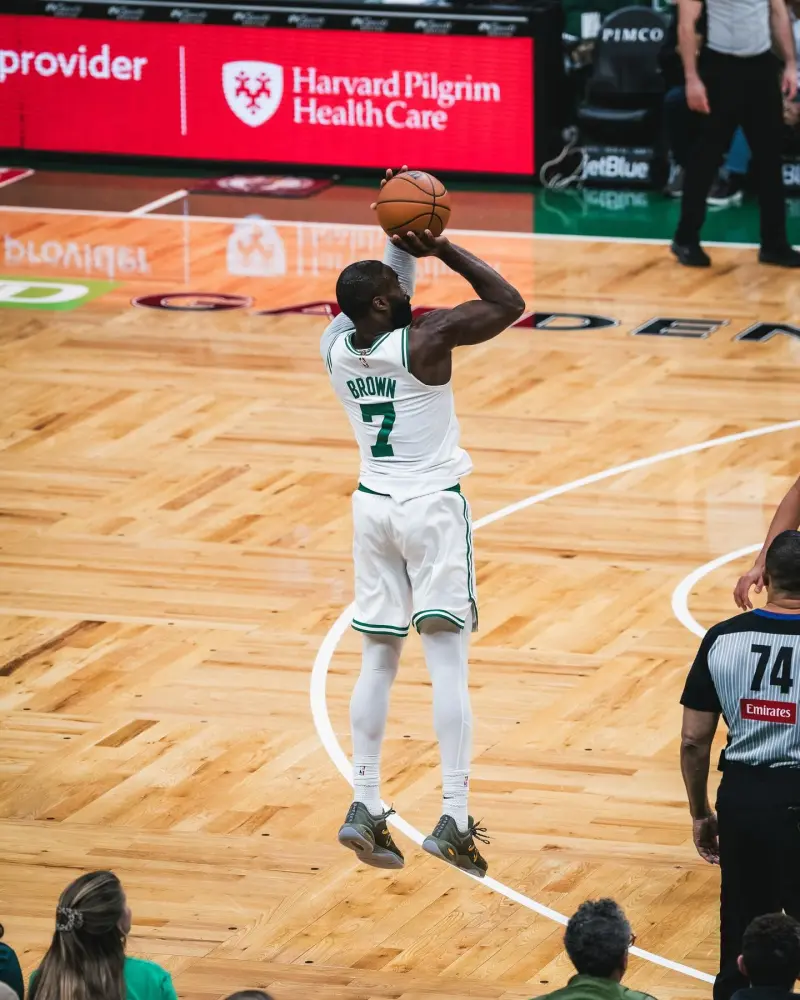 Do you agree? The Celtics' official Instagram: Underestimating Jaylen Brown will be your nightmare.