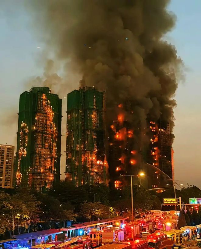 Hong Kong Experiences Series of Major Fires