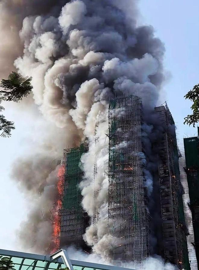 Hong Kong Experiences Series of Major Fires