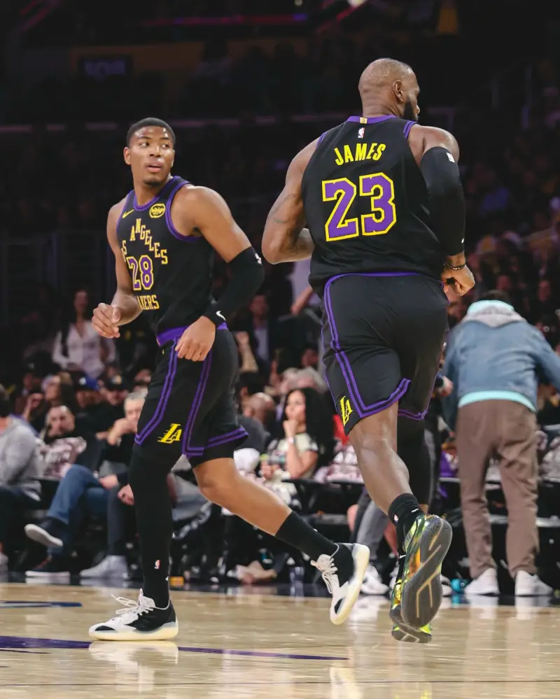 Second in the West! Rui Hachimura shares photos from the game on Instagram with fans.