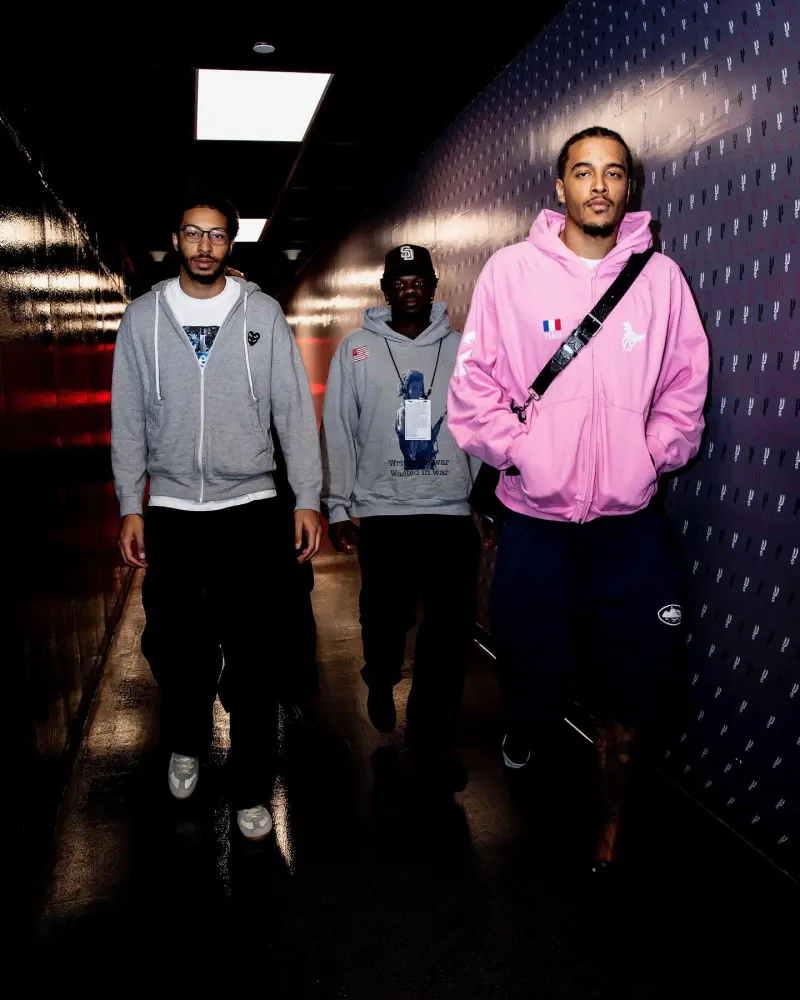 San Antonio Spurs player Jeremy Sohan shared recent photos of his daily life on social media.