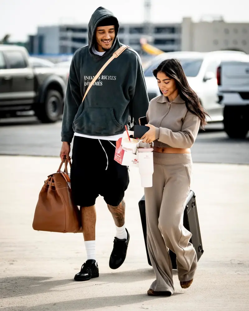 San Antonio Spurs player Jeremy Sohan shared recent photos of his daily life on social media.