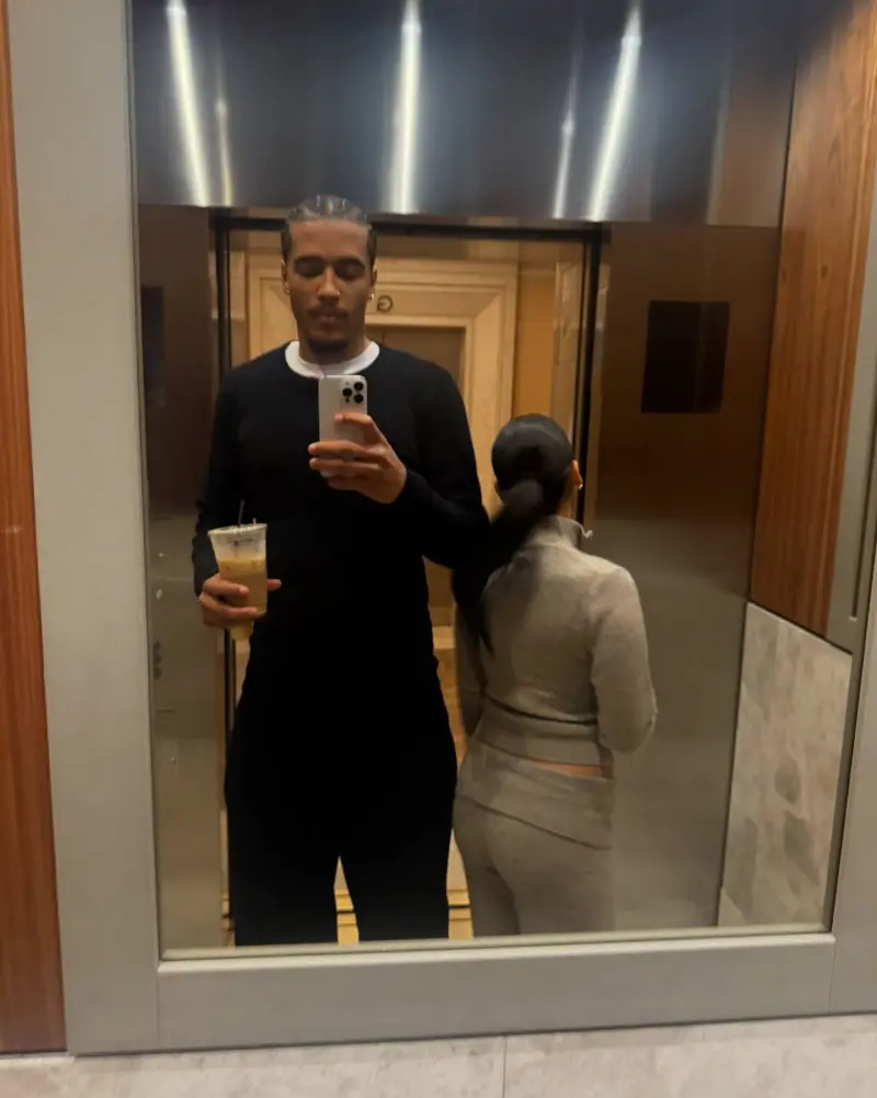San Antonio Spurs player Jeremy Sohan shared recent photos of his daily life on social media.