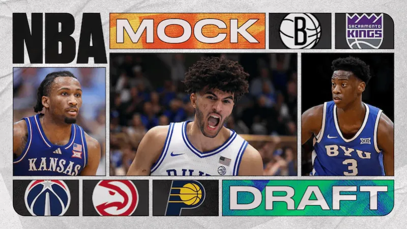 BR Simulates 2026 NBA Draft: Wizards' first overall pick is Peterson, Hawks' second overall pick is Boozer.