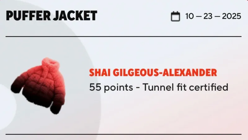 DoorDash will be giving away a bundle containing 7 items, corresponding to the 7 players with 50+ stats in the new season.