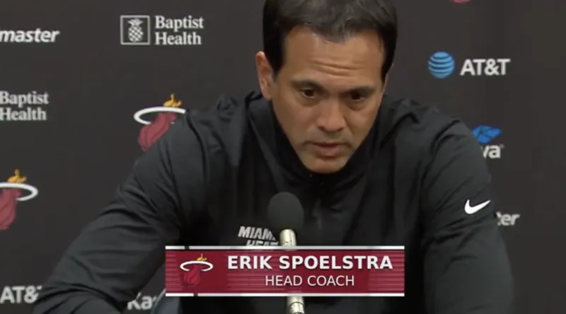 Spoelstra: The team needs to show a much stronger desire to win the current level is far from sufficient.