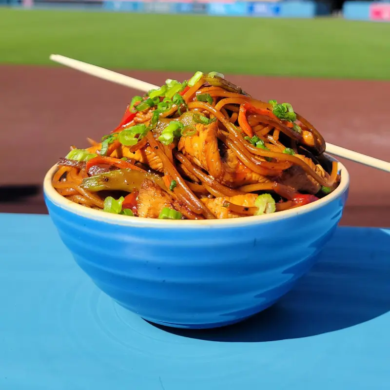 MLB Official: Dodgers Launch NLCS Limited-Edition Chicken Fried Noodle Bowl