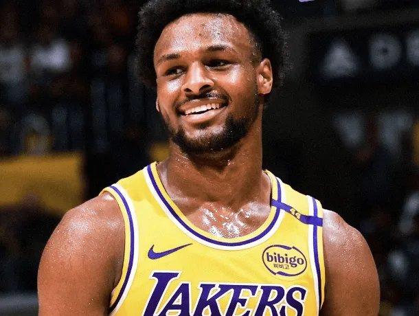 Bronny's preseason averages