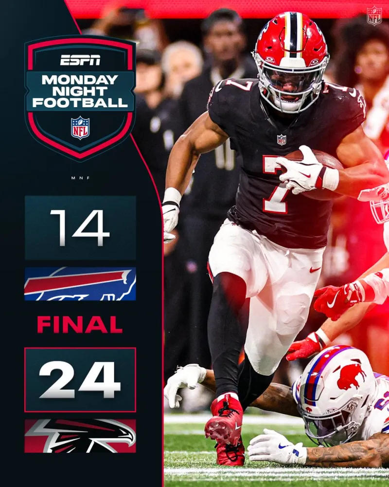 Atlanta Falcons: Bijan's monster performance helps the team win