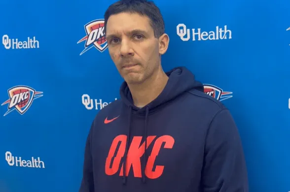 Thibodeau recently visited the Thunder, and Daigneault said: He took the initiative to come and observe