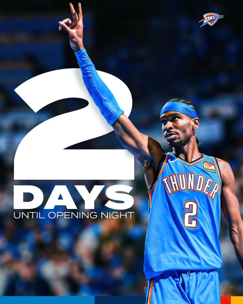 MVP countdown for you! Thunder official releases Alexander theme poster to warm up for the opening game