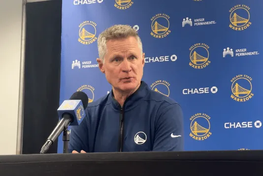 Kerr: The starting lineup has not yet been determined, only Curry, Butler and Green are certain