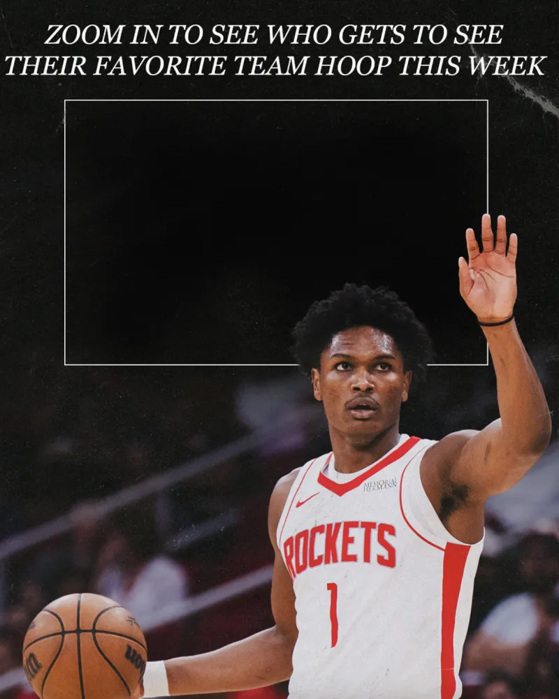 Two days left! Rockets official media released a photo of the Amen poster to warm up for the opening game