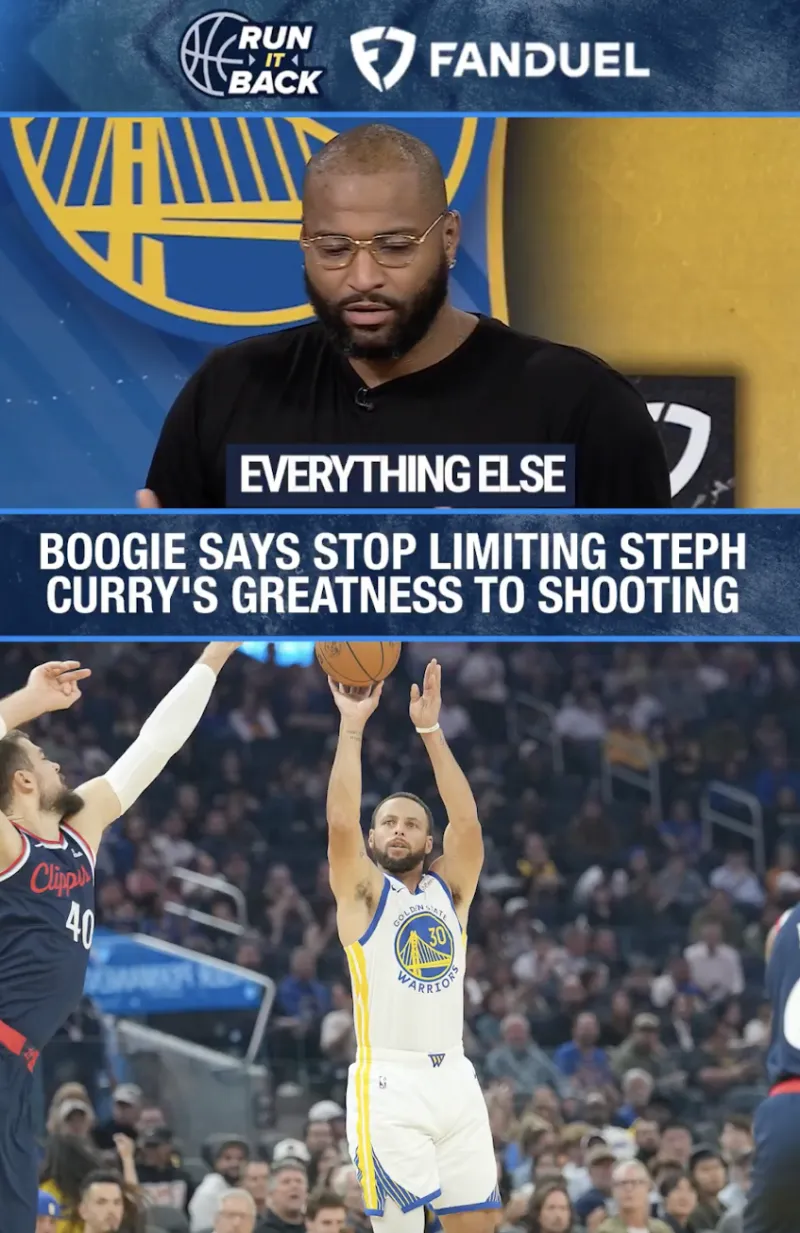 Cousins: Curry is the greatest shooter in history, but his ball control and jump shot are overlooked