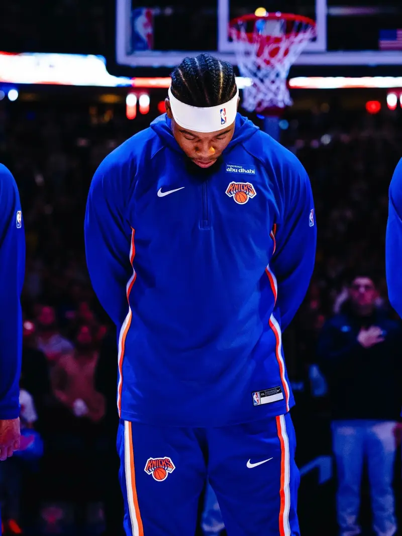 New York Cubs! Guershon Yabusele warms up for the opening game on Instagram, tomorrow's game against the Cavaliers