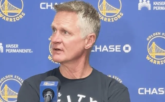 Kerr: Kuminga has matured. After a few difficult shots, he immediately indicated that he shouldn't shoot.